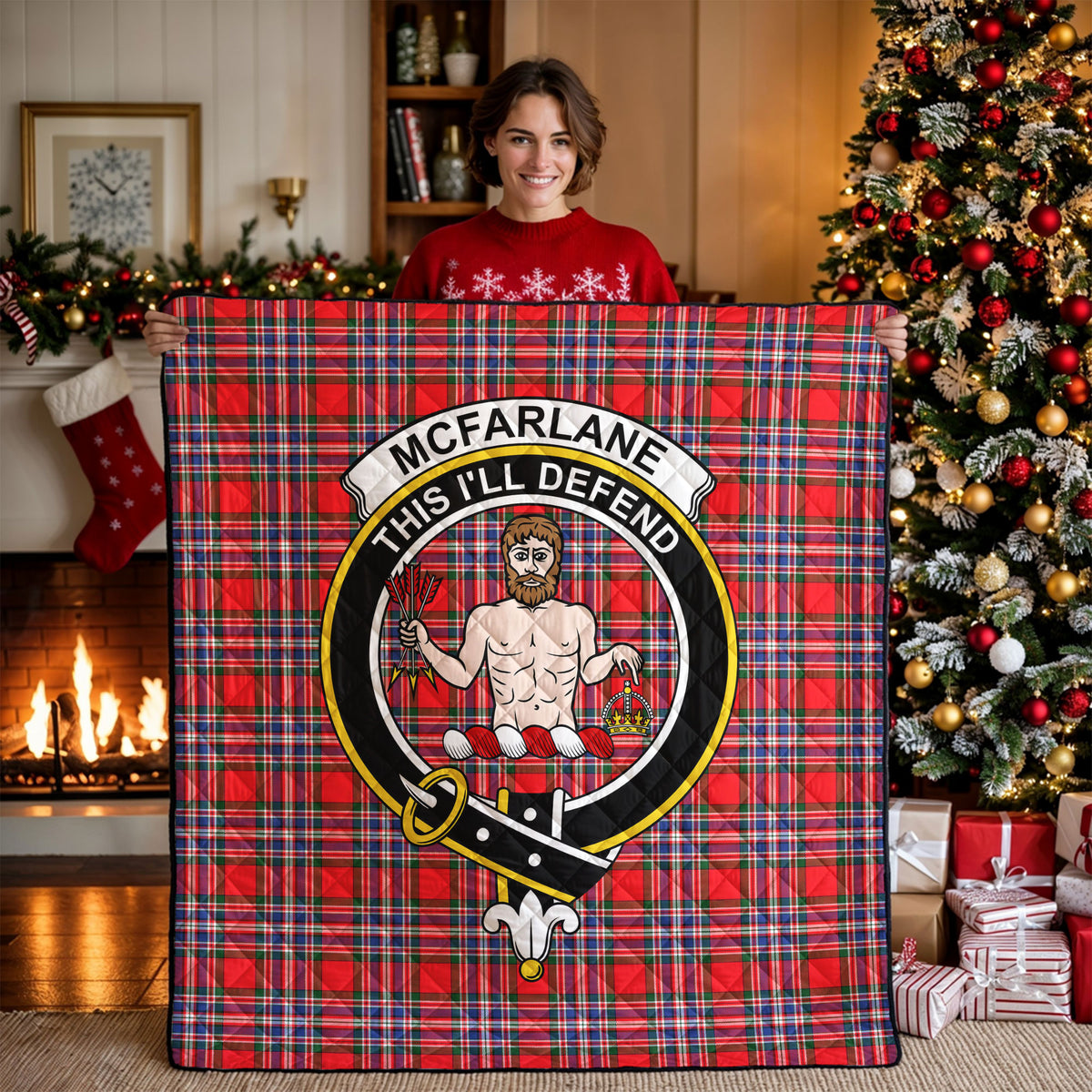McFarlane Modern Tartan Crest Quilt