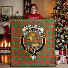 McGregor Ancient Tartan Crest Quilt