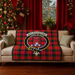 MacNaughten Tartan Crest Quilt