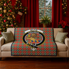 McFie Ancient Tartan Crest Quilt
