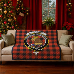 McGregor Rob Roy Ancient Tartan Crest Quilt