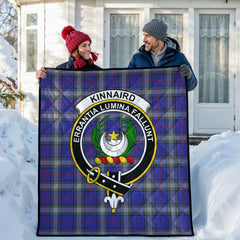 Kinnaird Tartan Crest Quilt