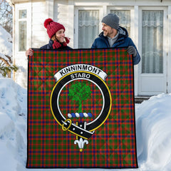 Kinninmont Tartan Crest Quilt