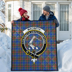 MacBeth Ancient Tartan Crest Quilt
