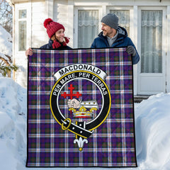MacDonald Dress Modern Tartan Crest Quilt