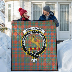 MacIntosh Ancient Tartan Crest Quilt