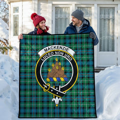MacKenzie Ancient Tartan Crest Quilt