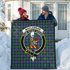 MacLennan Ancient Tartan Crest Quilt
