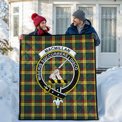 MacMillan Old Modern Tartan Crest Quilt