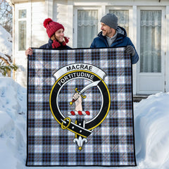 MacRae Dress Modern Tartan Crest Quilt