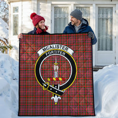 McAlister Modern Tartan Crest Quilt
