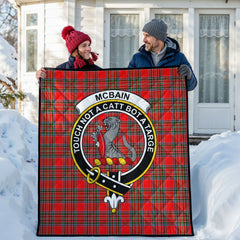 McBain Tartan Crest Quilt