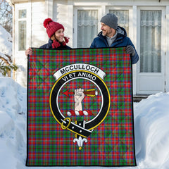McCulloch Tartan Crest Quilt