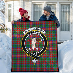 McCullough Tartan Crest Quilt
