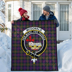 McDonald Modern Tartan Crest Quilt