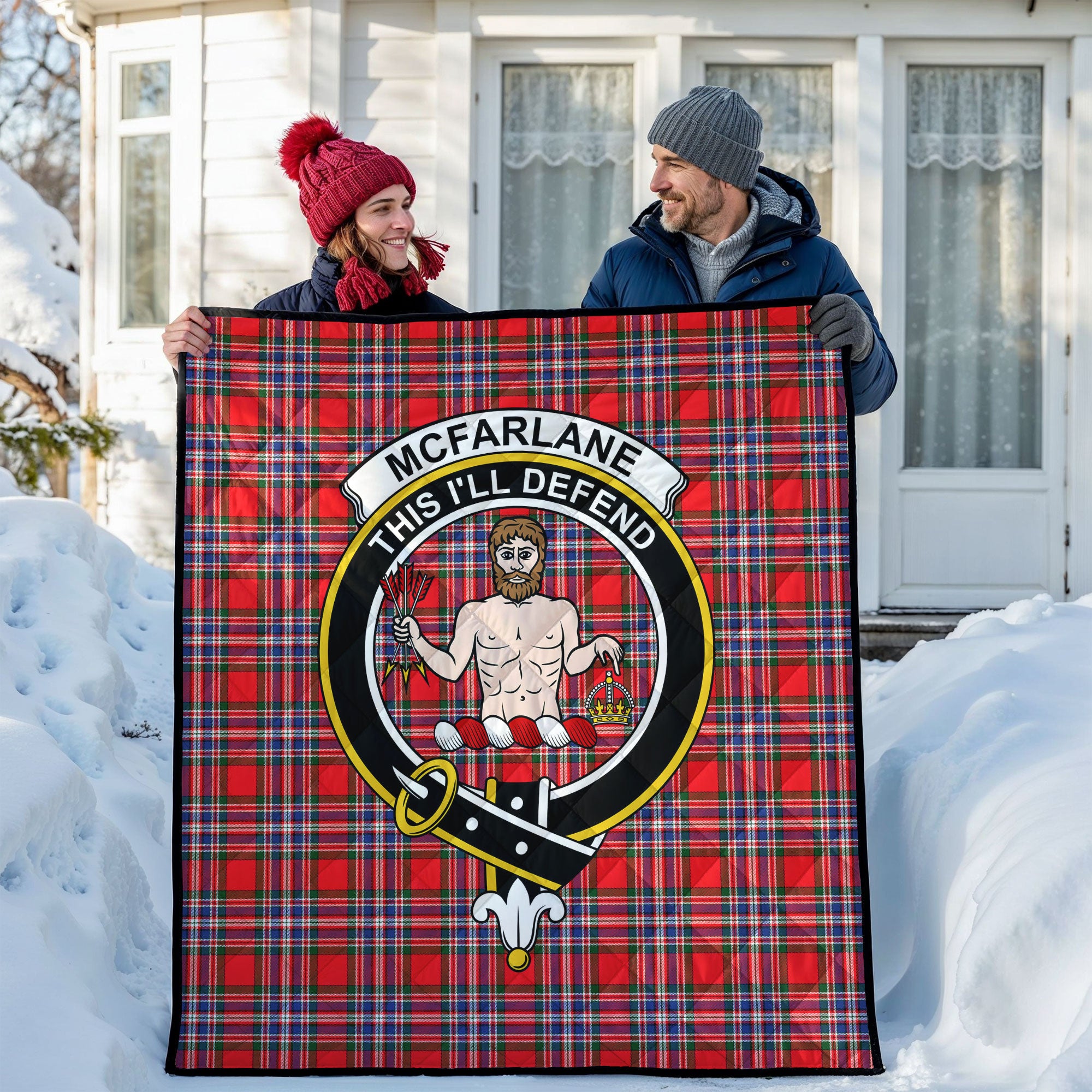 McFarlane Modern Tartan Crest Quilt