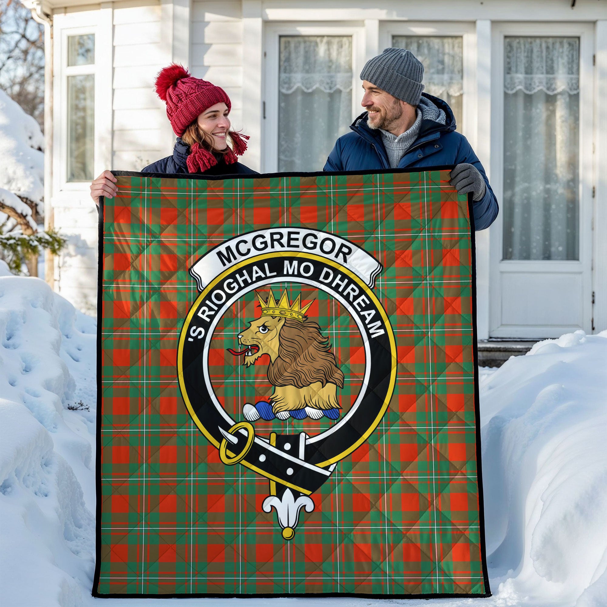 McGregor Ancient Tartan Crest Quilt