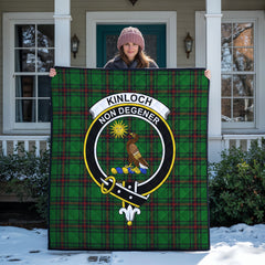Kinloch Tartan Crest Quilt