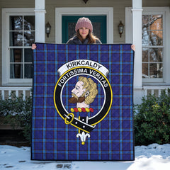 Kirkcaldy Tartan Crest Quilt