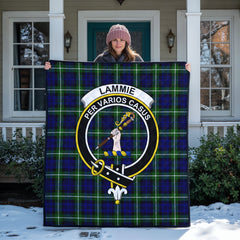 Lammie Tartan Crest Quilt