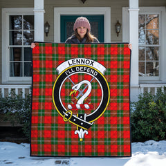 Lennox Tartan Crest Quilt