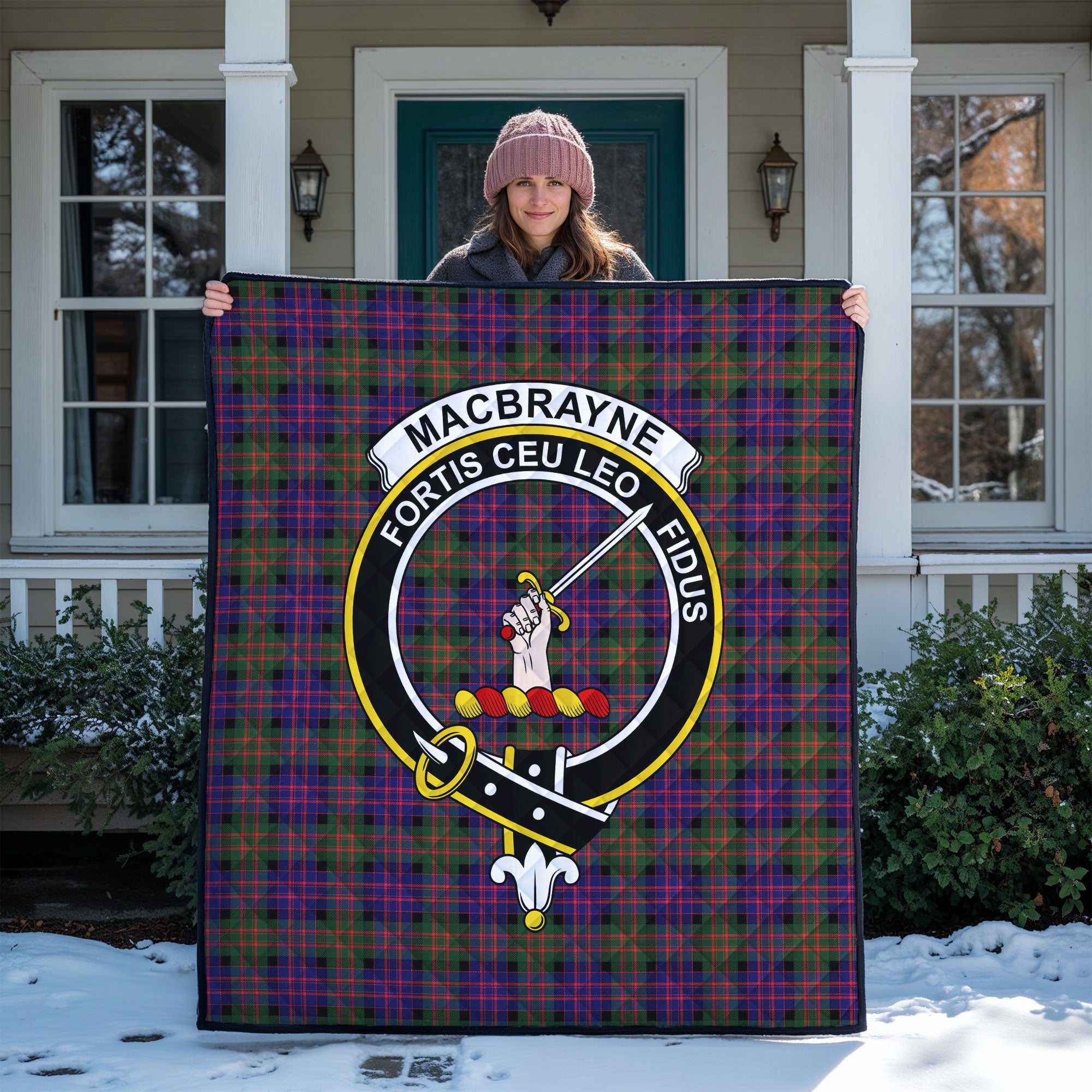 MacBrayne Tartan Crest Quilt