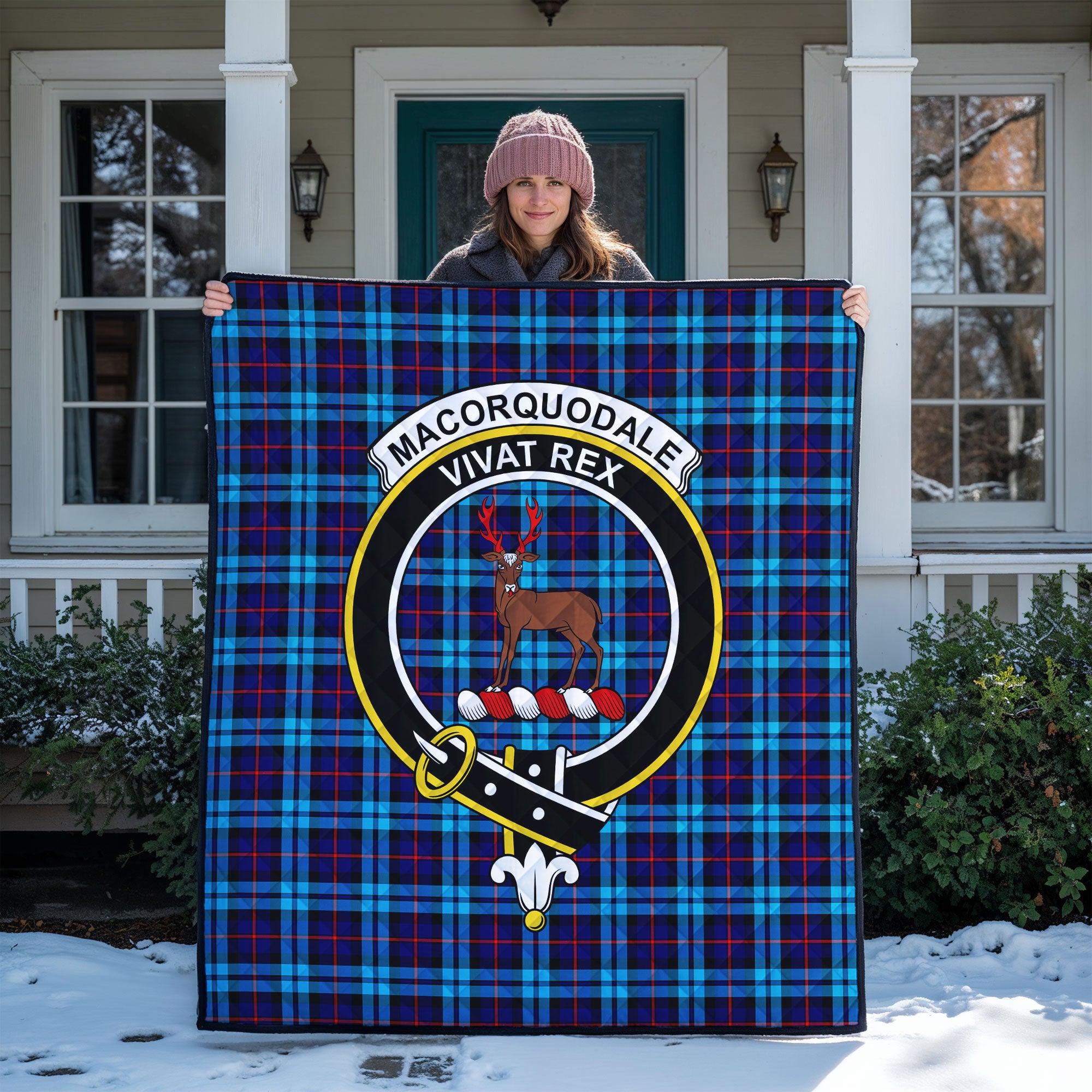 MacCorquodale Tartan Crest Quilt