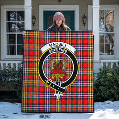 MacGill Modern Tartan Crest Quilt