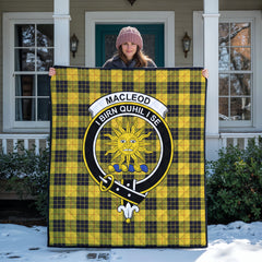MacLeod of Lewis Ancient Tartan Crest Quilt