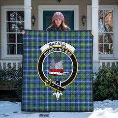 MacNeil of Barra Ancient Tartan Crest Quilt