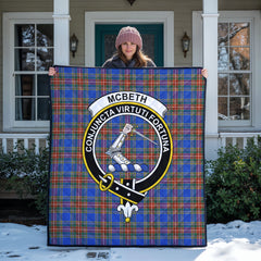 McBeth Ancient Tartan Crest Quilt