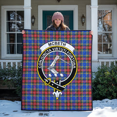 McBeth Modern Tartan Crest Quilt