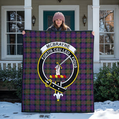 McBrayne Tartan Crest Quilt