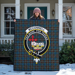 McConnell Tartan Crest Quilt