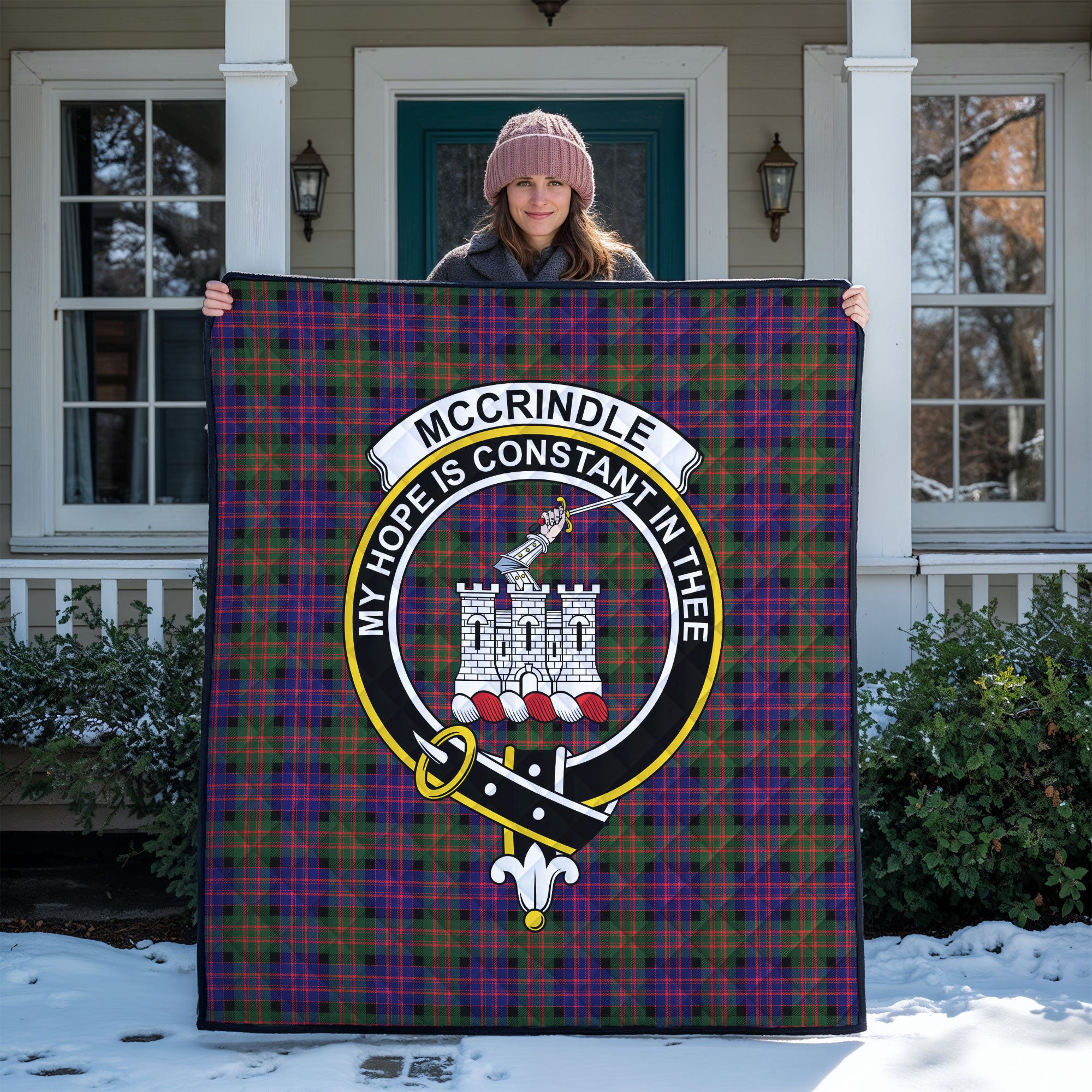 McCrindle Tartan Crest Quilt
