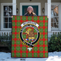 McGregor Modern Tartan Crest Quilt