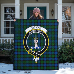 McKay Modern Tartan Crest Quilt