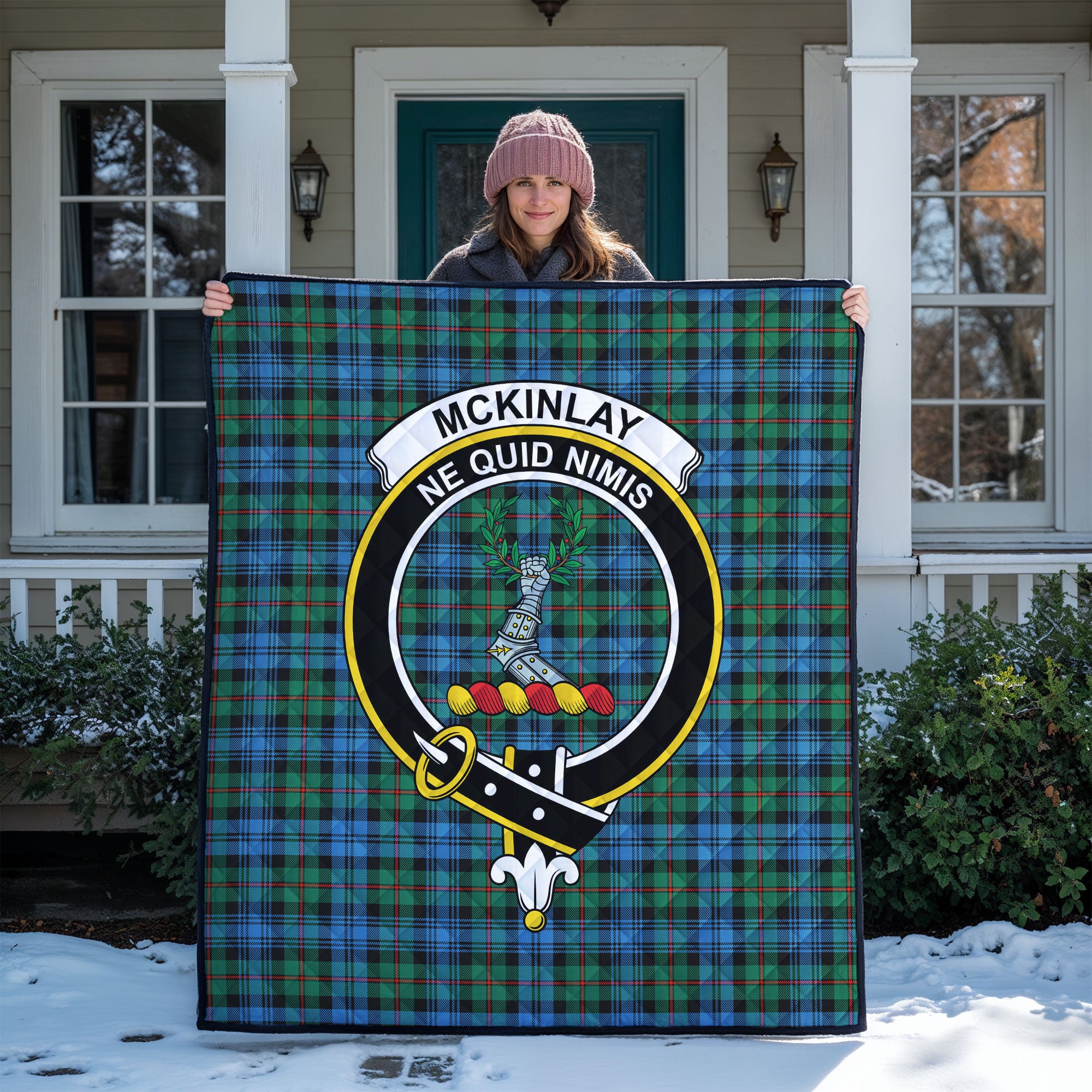 McKinlay Ancient Tartan Crest Quilt