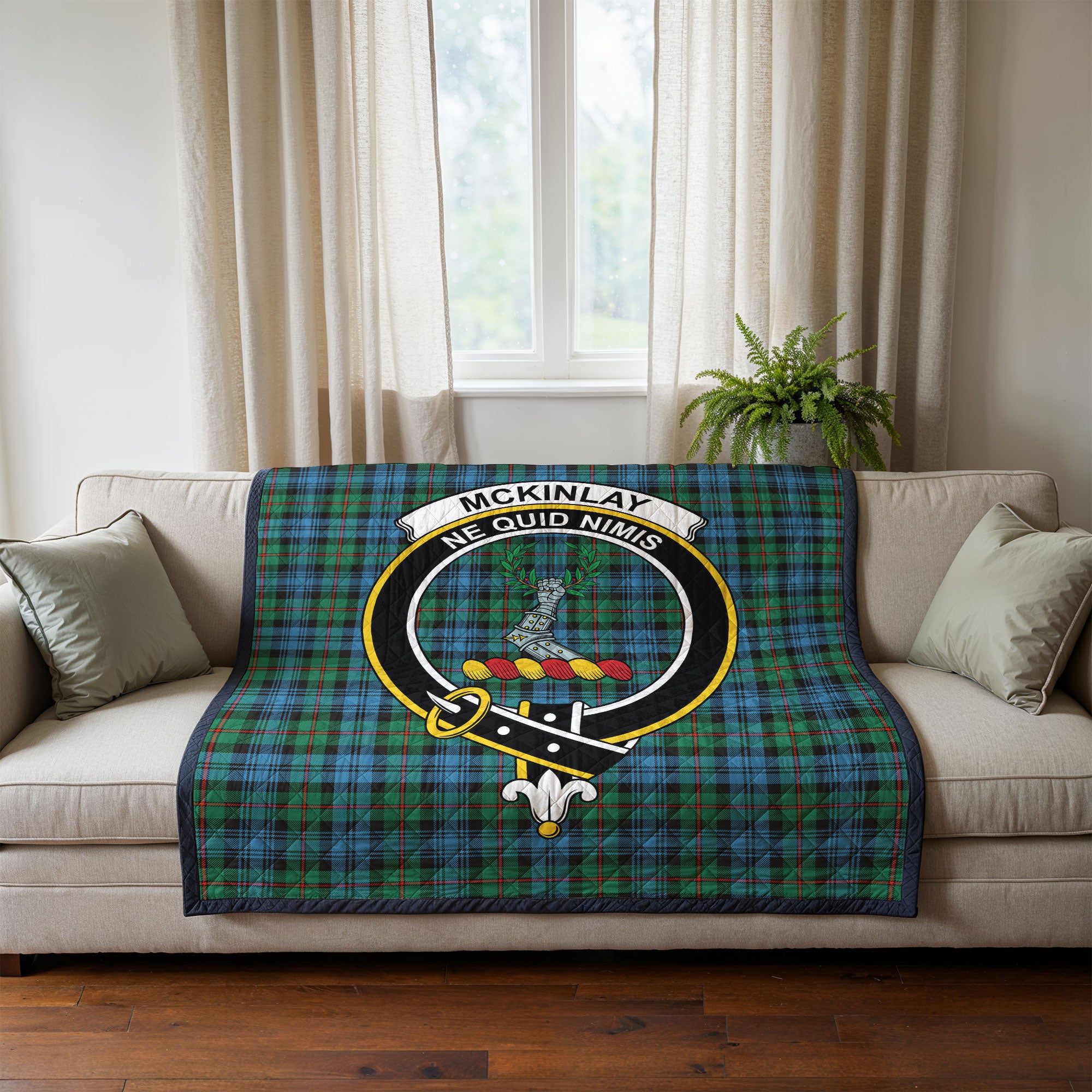 McKinlay Ancient Tartan Crest Quilt