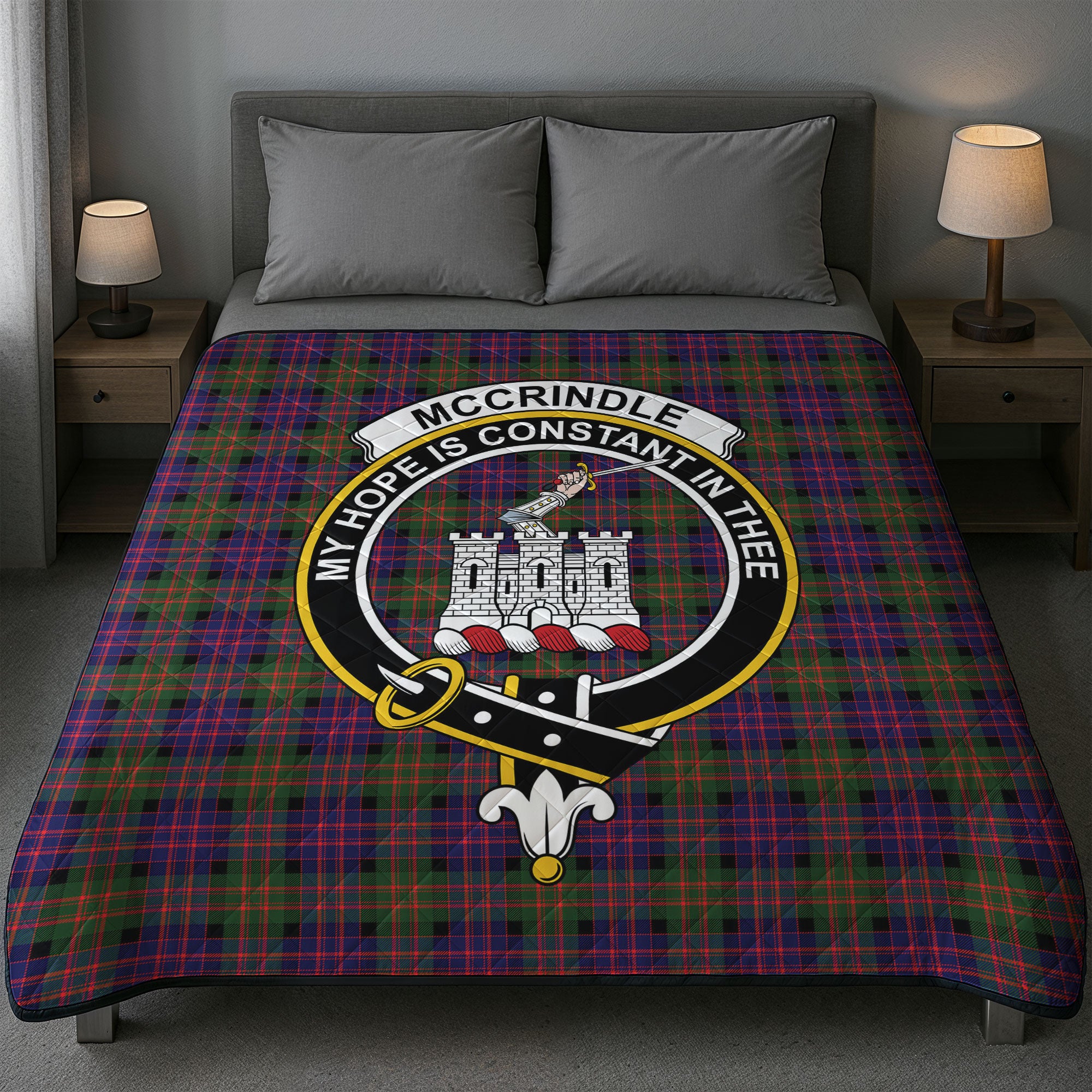 McCrindle Tartan Crest Quilt
