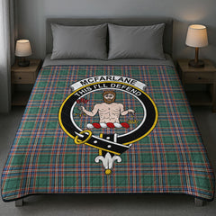 McFarlane Hunting Ancient Tartan Crest Quilt