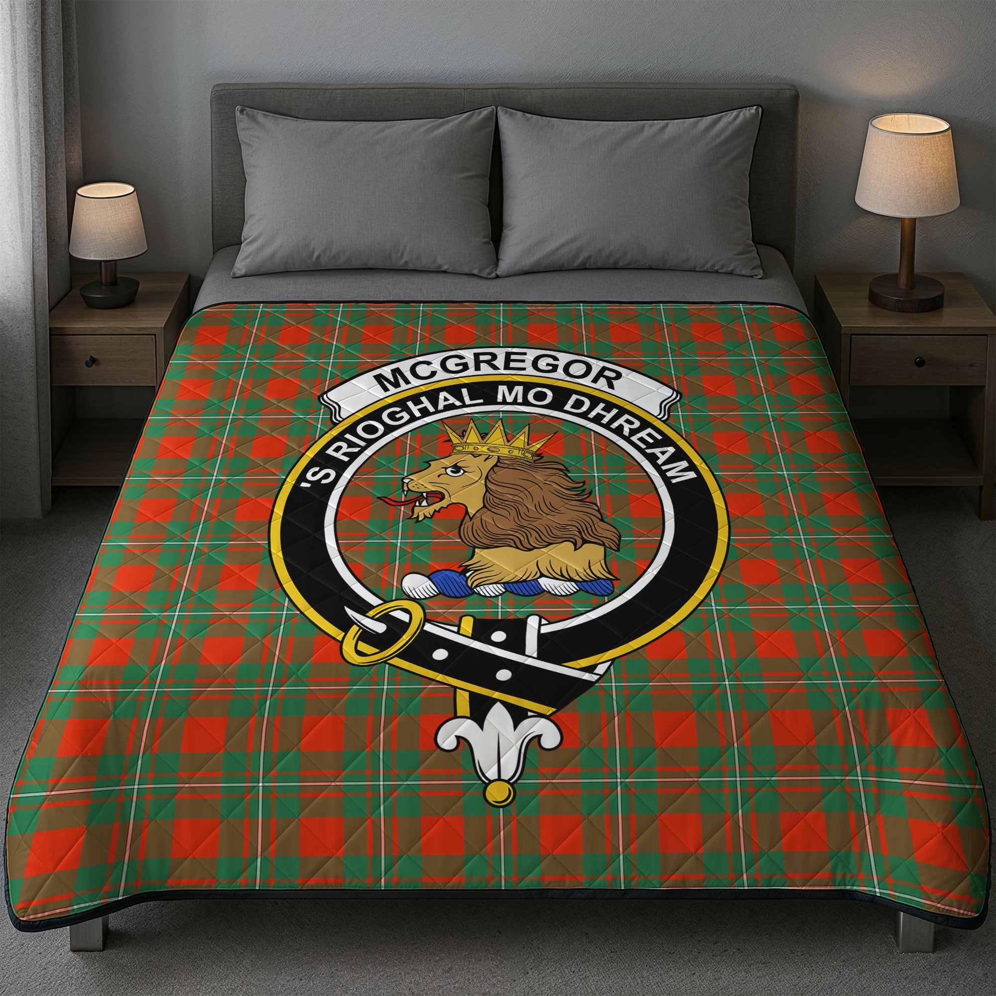 McGregor Ancient Tartan Crest Quilt