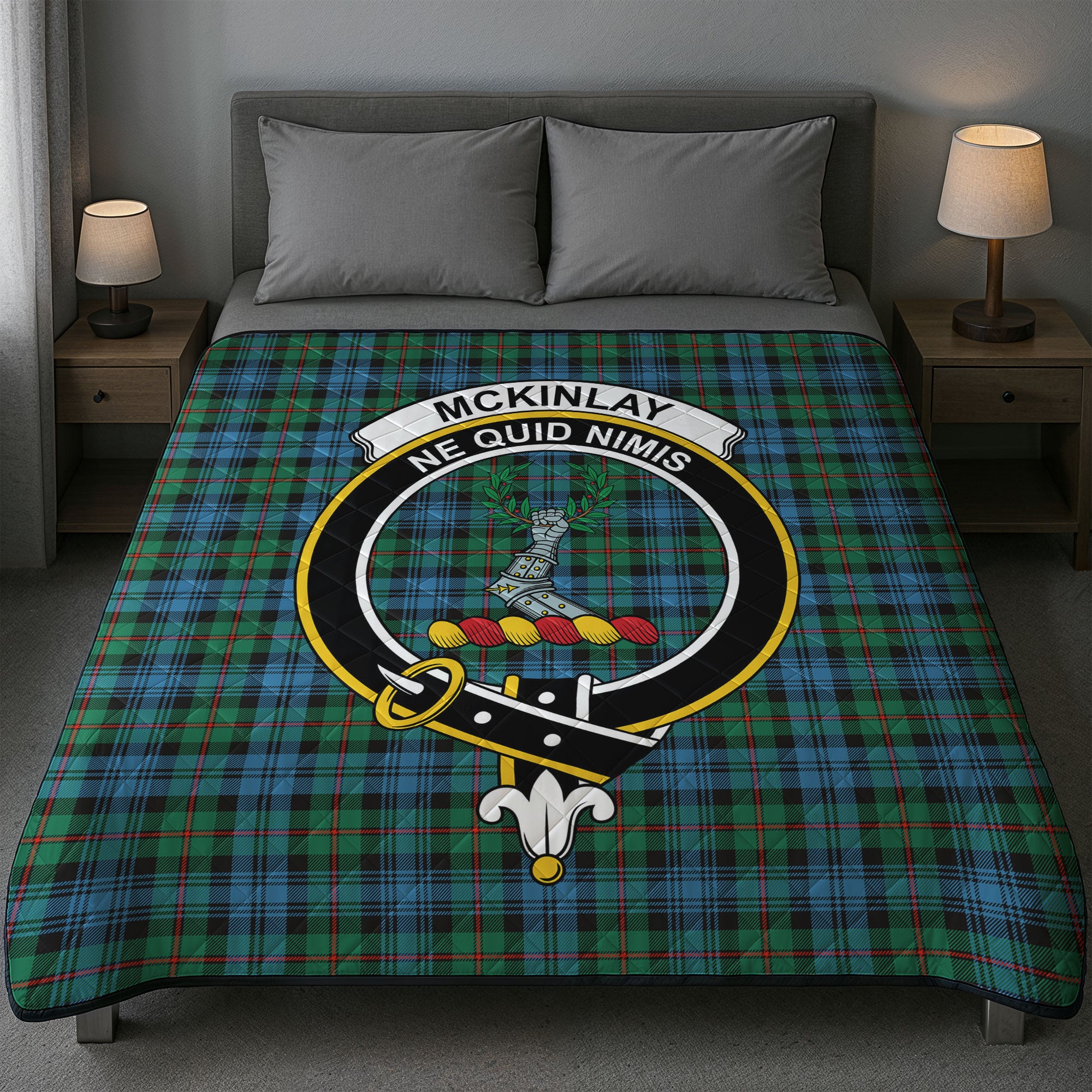 McKinlay Ancient Tartan Crest Quilt