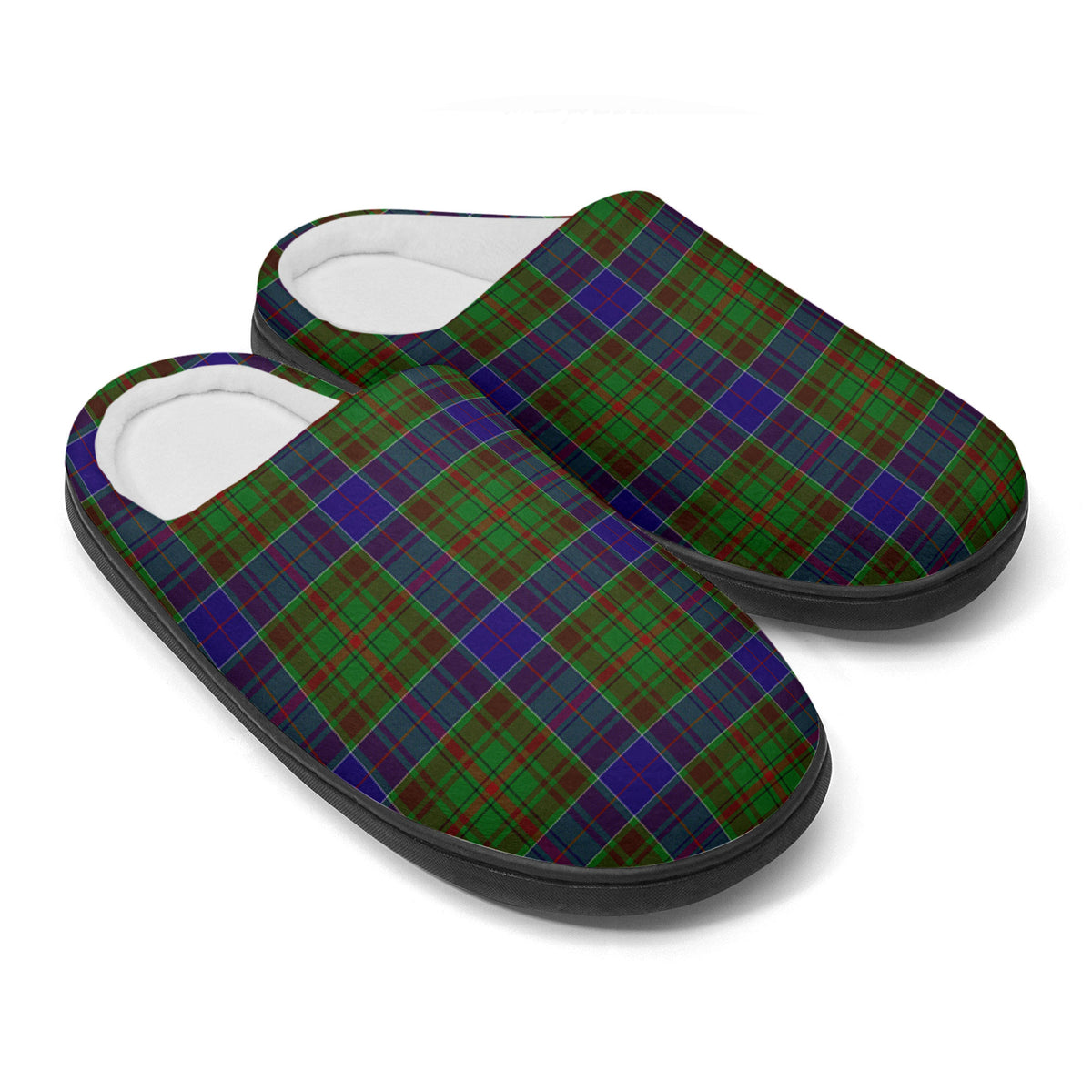 Adam Tartan Slippers