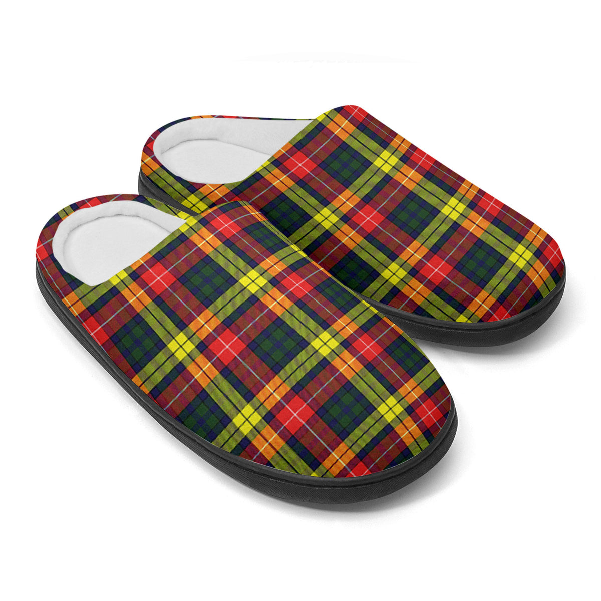 Buchanan Modern Tartan Slippers