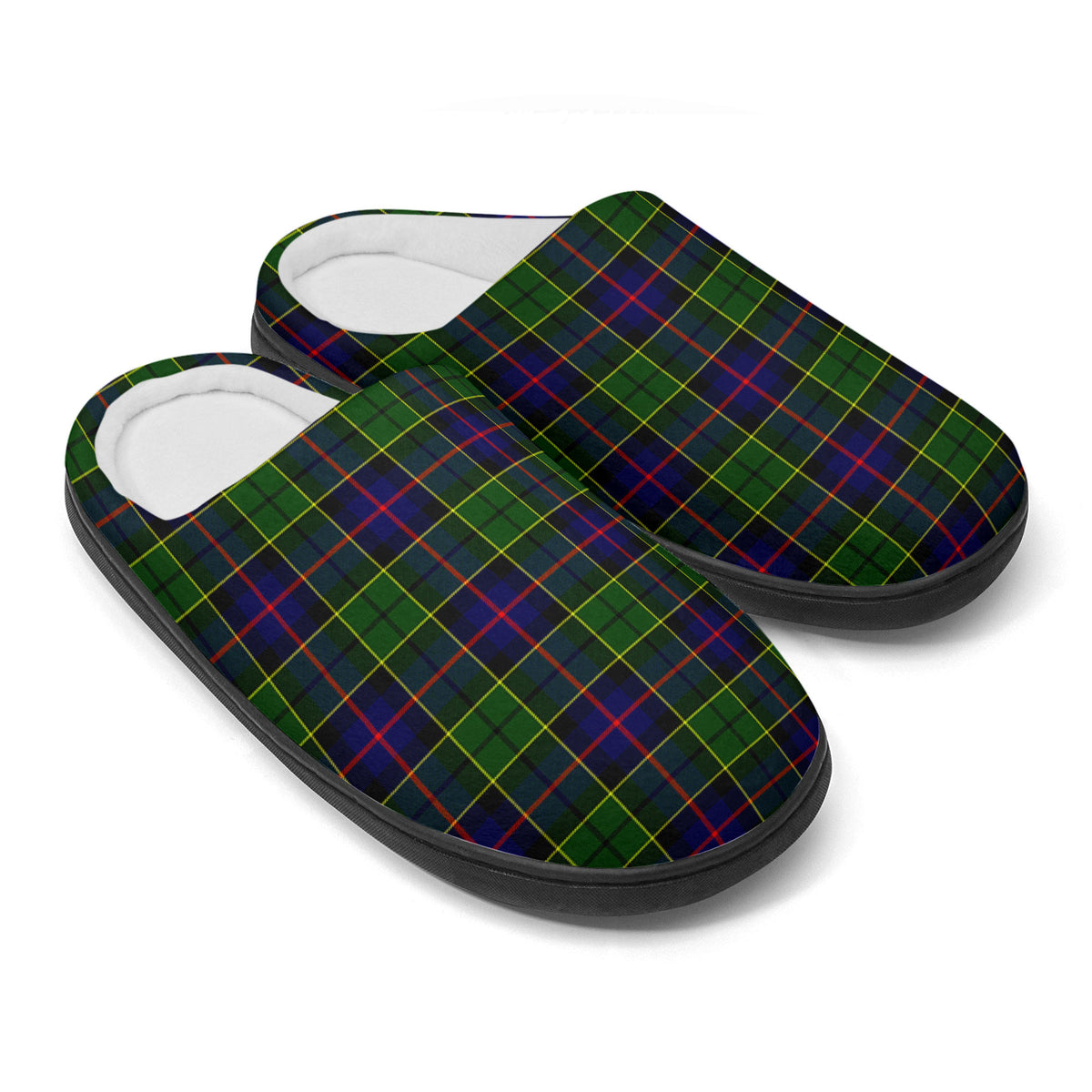 Forsyth Modern Tartan Slippers