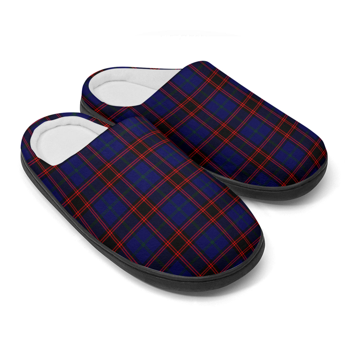 Home Modern Tartan Slippers