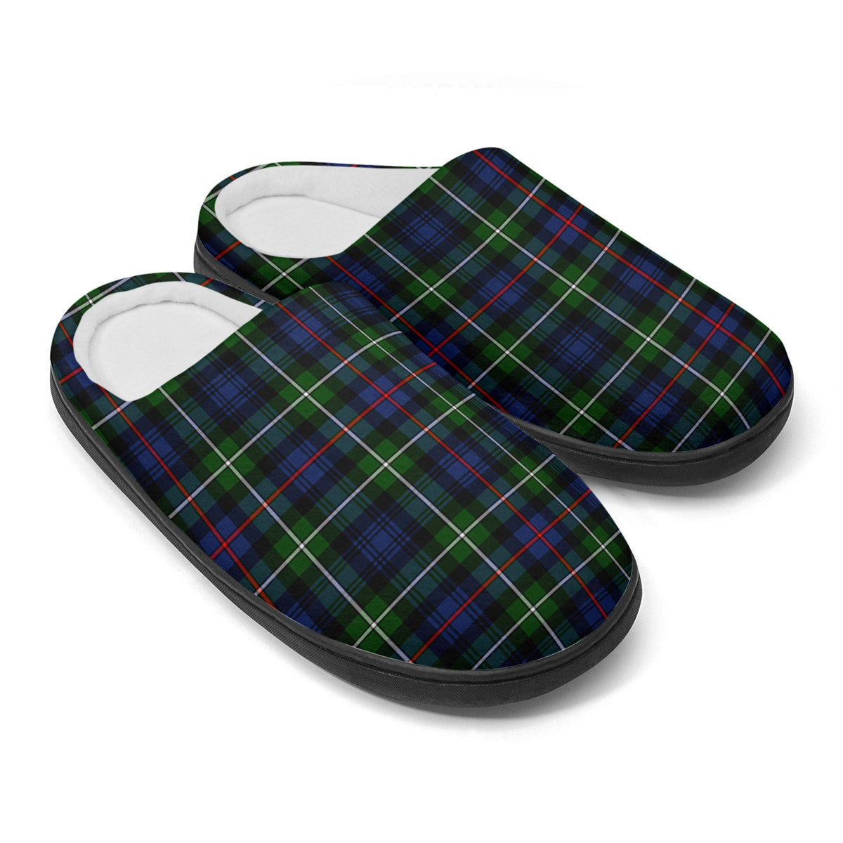 MacKenzie Modern Tartan Slippers