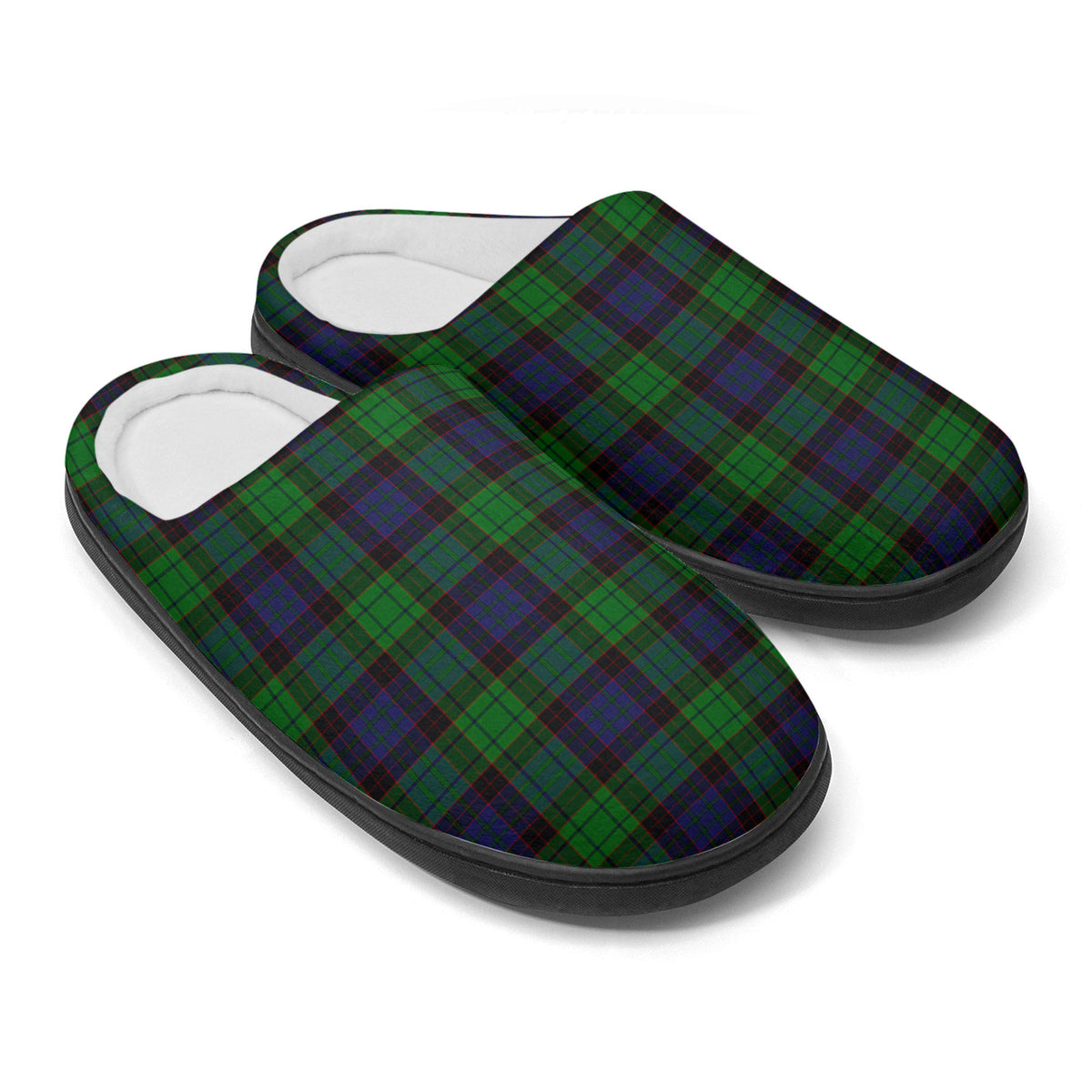 Stewart Old Modern Tartan Slippers