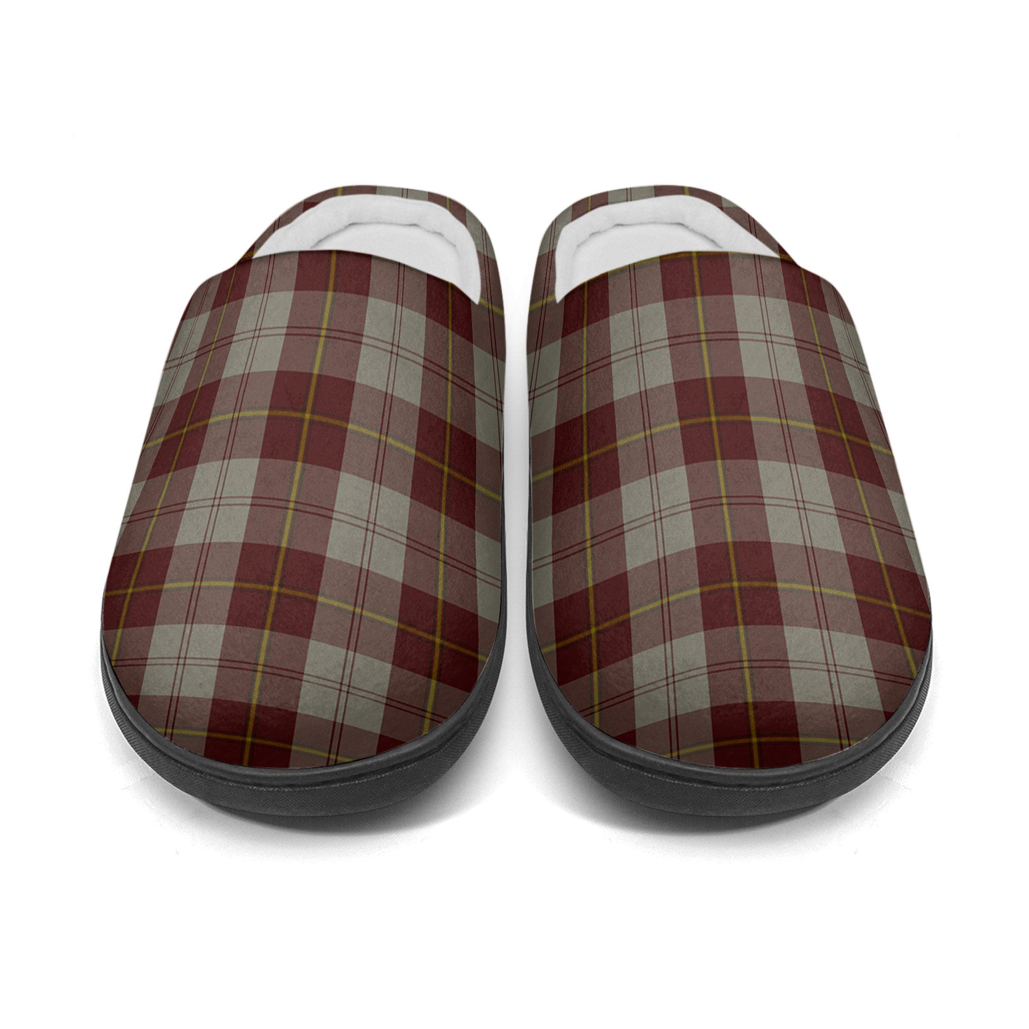 Cunningham Burgundy Dancers Tartan Slippers